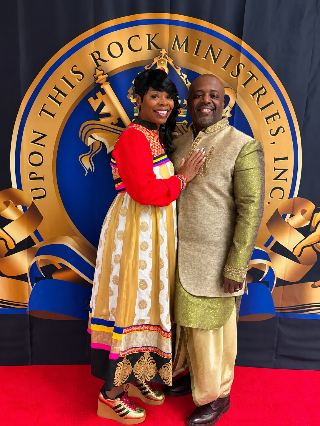Apostle Valerie Washington and Assistant Pastor Segun Washington